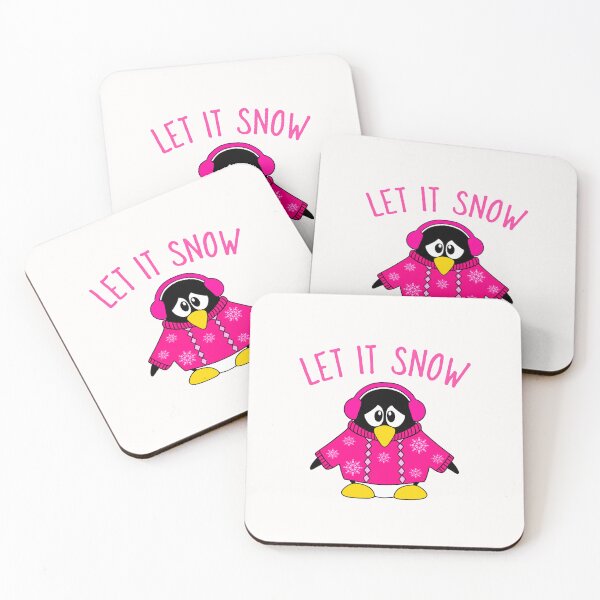Item preview, Let It Snow Penguin designed and sold by Sartoris Art.