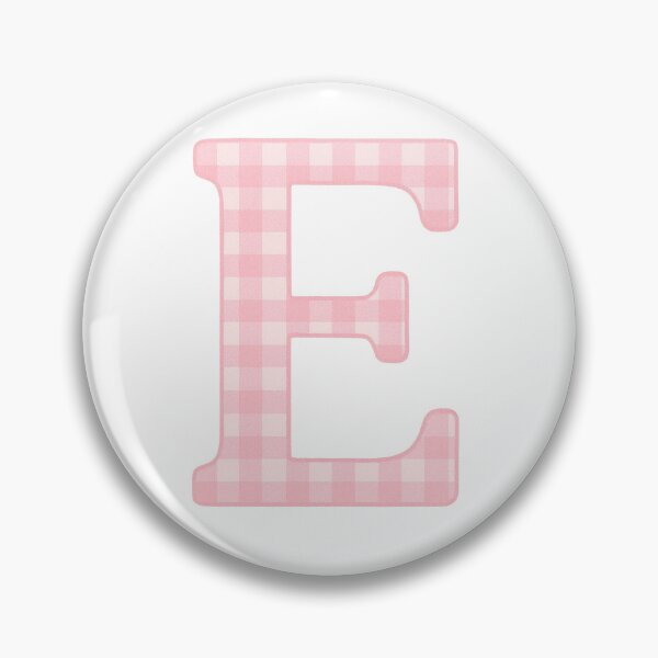 Item preview, Pink Gingham E Epsilon designed and sold by paigelarae1127.
