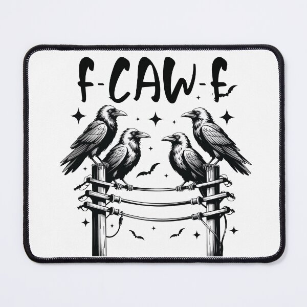 Item preview, FCAW Crow Welding Pun Shirt designed and sold by PrintMod.