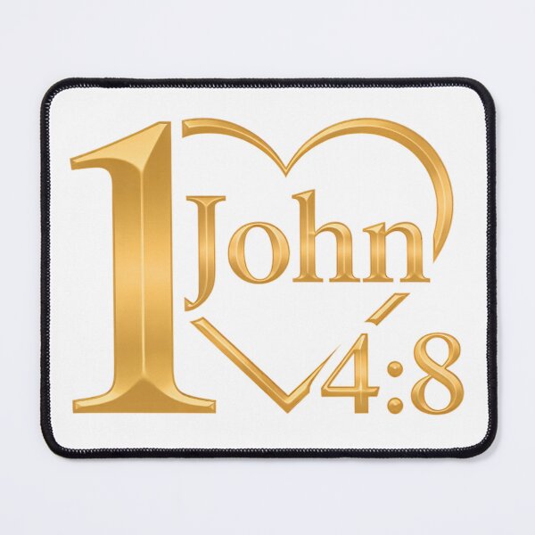 Item preview, God Is Love - 1 John 4:8 | Christian Faith Art v.5 by All43 designed and sold by All43.