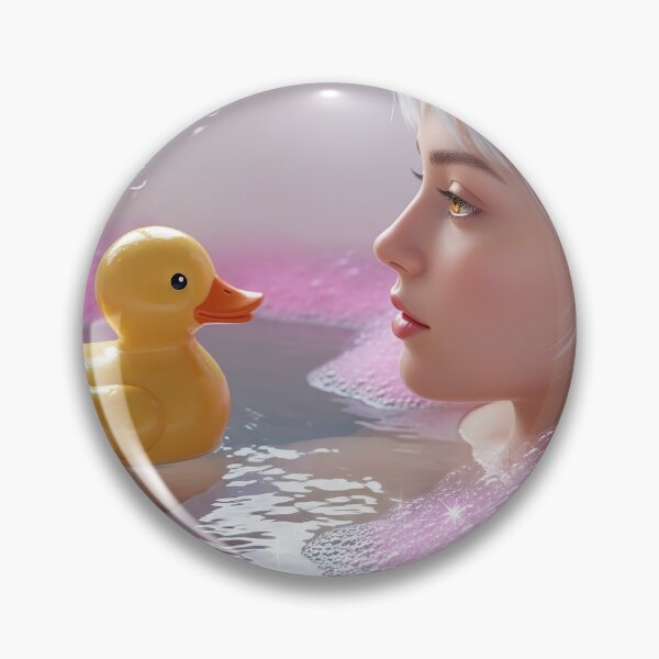 Item preview, Cute girl bathing designed and sold by stereonut.