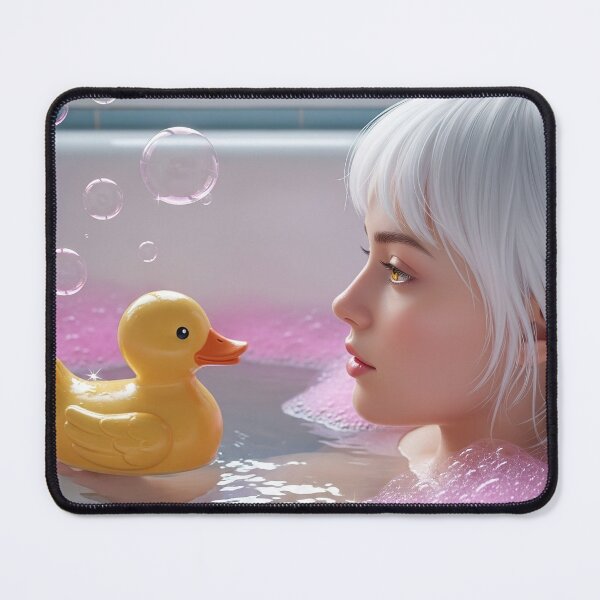 Item preview, Cute girl bathing designed and sold by stereonut.