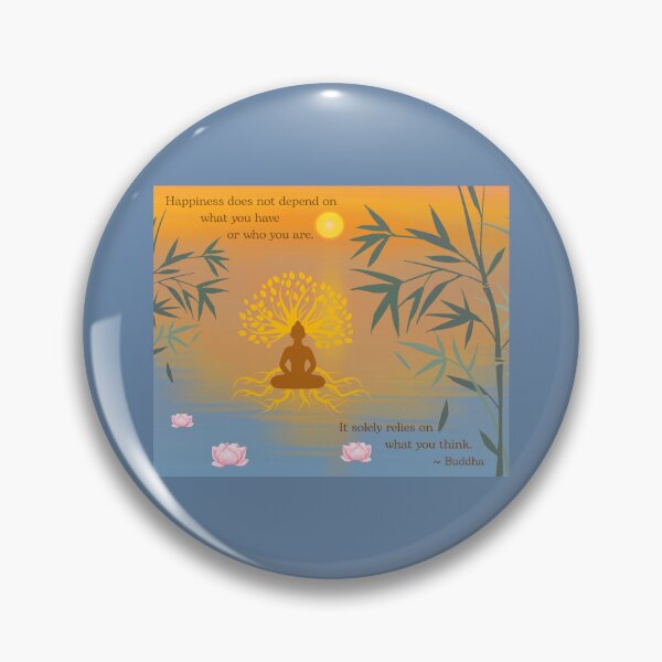 Artikelvorschau, Buddha: Glück hängt davon ab, was Sie denken entworfen und verkauft von EJVisuals.