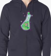 A Bottle Marked Poison Zipped Hoodie