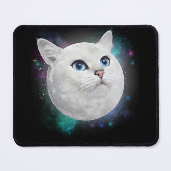 Item preview, Funny White Planet Cat Blue Eyes meme Sarcastic Humor designed and sold by TheTimer.