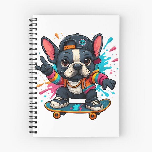 Artikelvorschau, Skateboarding Frenchie entworfen und verkauft von KickerApparel.