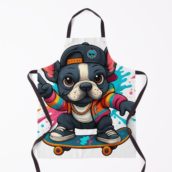 Artikelvorschau, Skateboarding Frenchie entworfen und verkauft von KickerApparel.