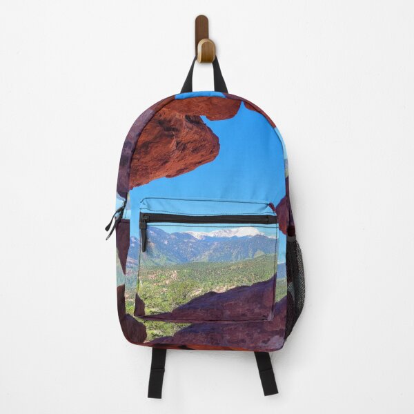 Item preview, Pikes Peak Viewed Through a Rock Window designed and sold by MilesToHike.