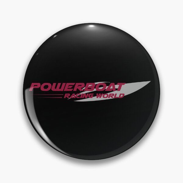 Item preview, Powerboat Racing World Grey Maroon Red designed and sold by ChristinasMess.
