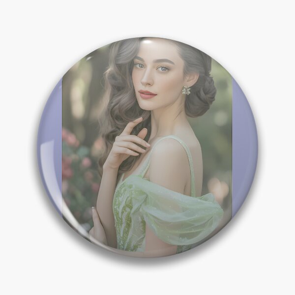 Item preview, Enchanted Emerald Gown Portrait designed and sold by Gwendolyn Martinez.