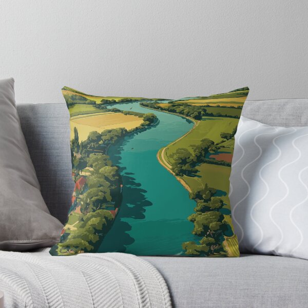 Item preview, Mankato Minnesota Travel Poster | Vintage Minnesota River Valley Wall Art designed and sold by TuncGK.
