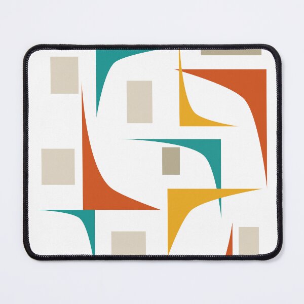Item preview, Bright Geometric Corners Mid Century Retro designed and sold by Orchard Berry.