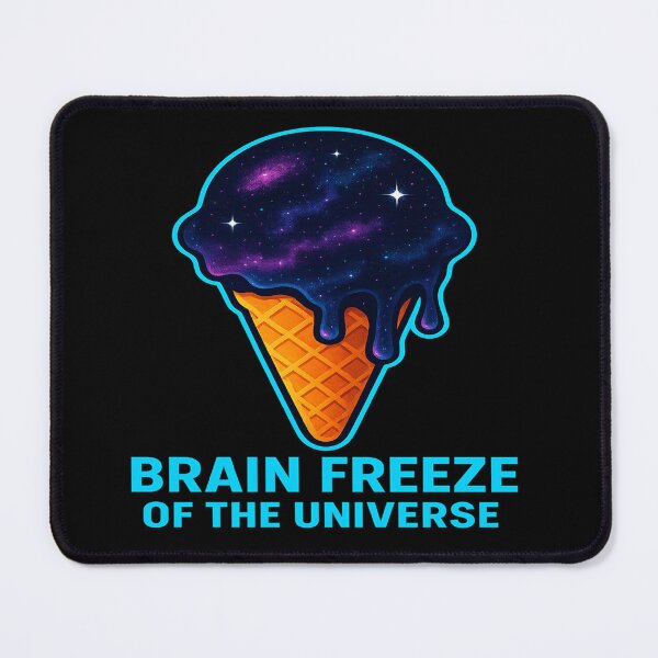 Item preview, Brain Freeze of the Universe Cosmic Ice Cream T-Shirt designed and sold by POD DYNASTY | Original Print On Demand T-Shirt Graphics.