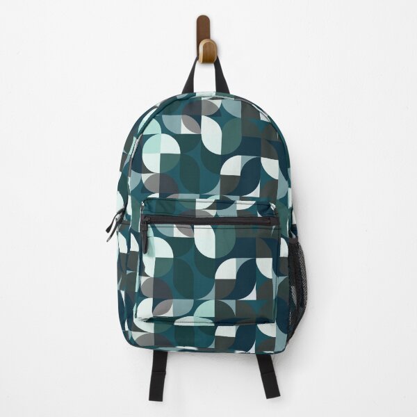Item preview, Teal and Green Modern Geometric designed and sold by Sharon Schwalbe.
