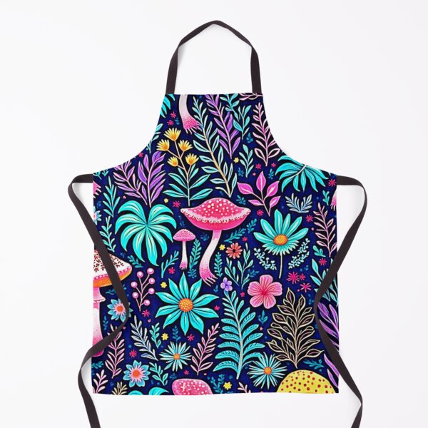 Item preview, Neon Psychedelic Mushroom Forest Dream designed and sold by Health And Fitness Posts e-Store.