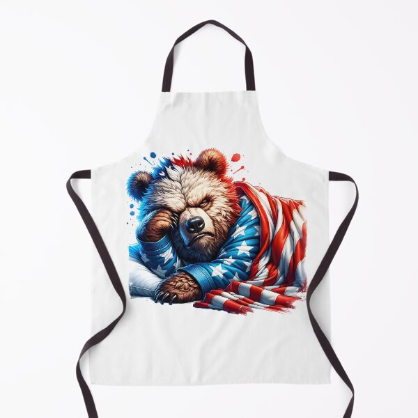 Item preview, The Bear is Awake Patriotic American Conservative designed and sold by RoomShiners.