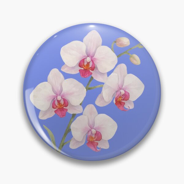 Item preview,  Elegant Sprig of Watercolor Phalaenopsis Orchids designed and sold by IraBum.