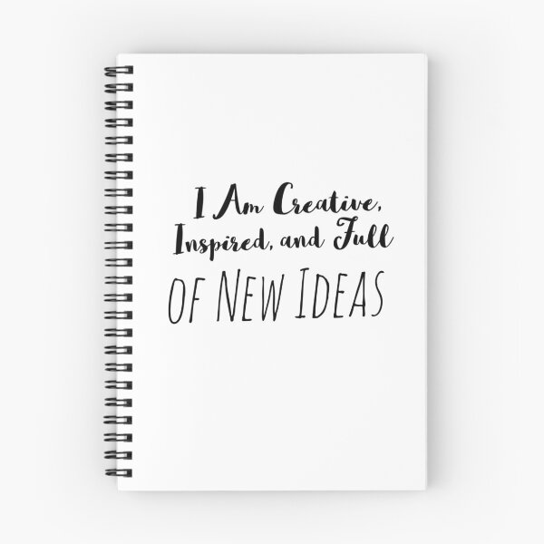 Item preview, I Am Creative, Inspired, and Full of New Ideas – Creativity Affirmation designed and sold by Camila  Ardila.