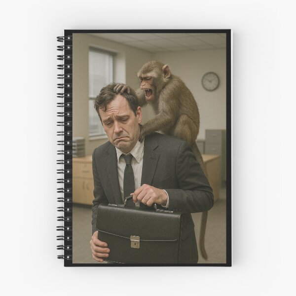 Item preview, Monkey on My Back designed and sold by Halifaxartguy.