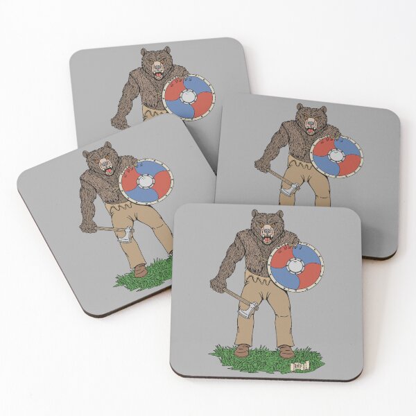 Item preview, Transformed Viking Berserker or Werebear designed and sold by Azure Lion Productions.