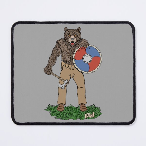 Item preview, Transformed Viking Berserker or Werebear designed and sold by Azure Lion Productions.