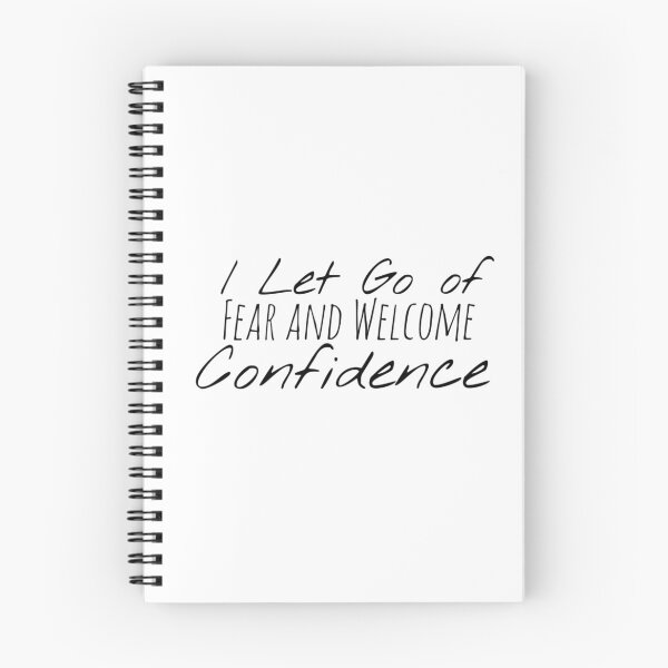 Item preview, I Let Go of Fear and Welcome Confidence – Fear Release Affirmation designed and sold by Camila  Ardila.
