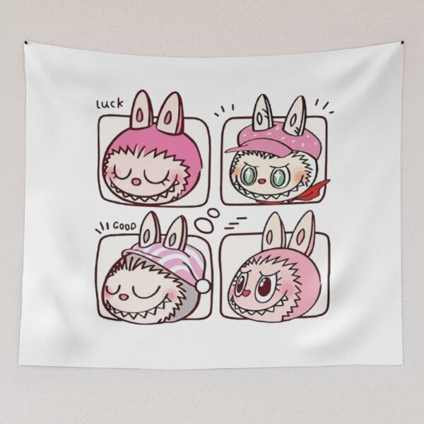 Item preview, Cute Labubu Character Stickers – Kawaii Vinyl Pack for Collectors & Fans designed and sold by MeowLoka ⭐⭐⭐⭐.