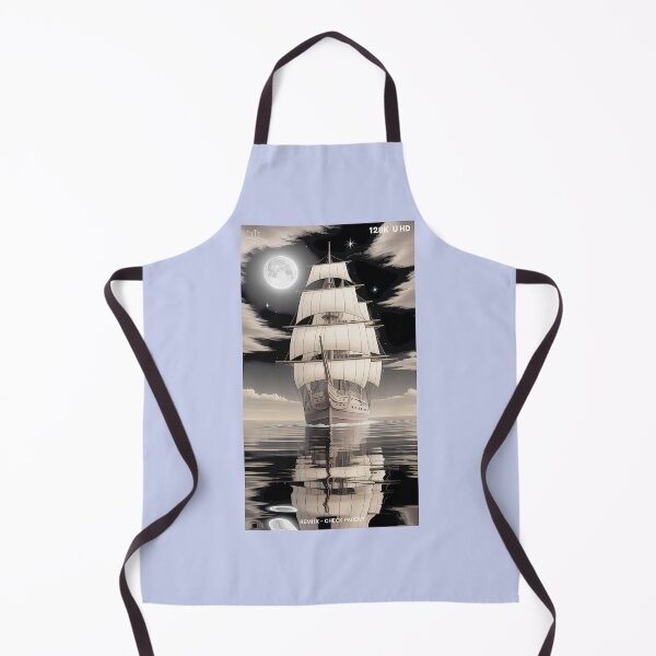 Item preview, Galleon Under The Moonlit Sky designed and sold by Madeline Thompson.