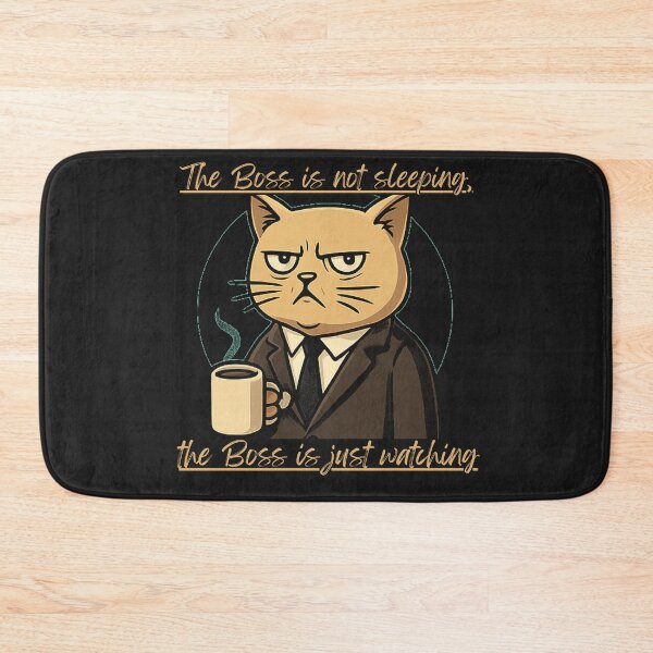 Item preview, The Boss is not sleeping, the Boss is just watching designed and sold by CreativPlace.