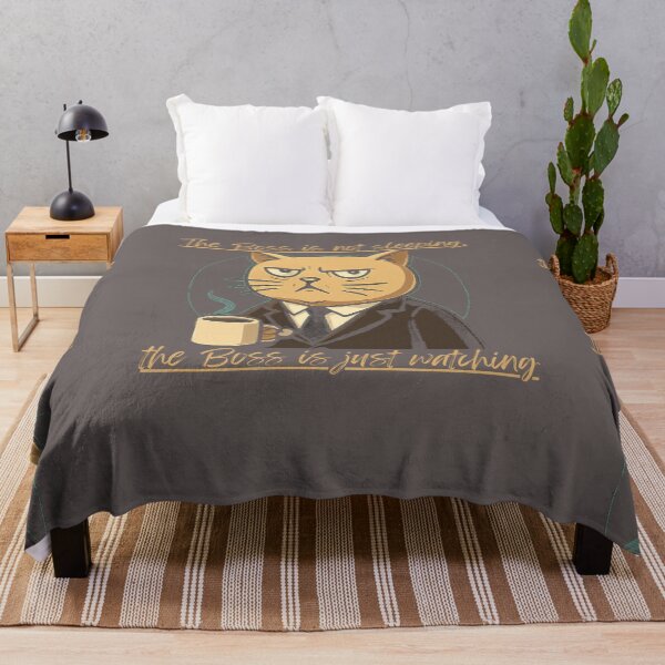 Item preview, The Boss is not sleeping, the Boss is just watching designed and sold by CreativPlace.