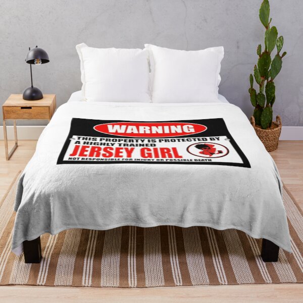 Item preview, Highly Trained Jersey Girl Warning Sign designed and sold by JerseyGirls.