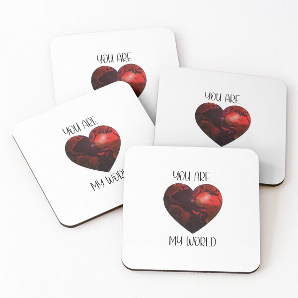 Item preview, You Are My World – Heart Shaped Earth designed and sold by ustylelab.
