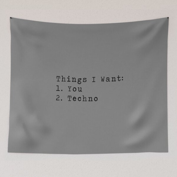 Item preview, Things I want: You & Techno - Music designed and sold by dexy122.