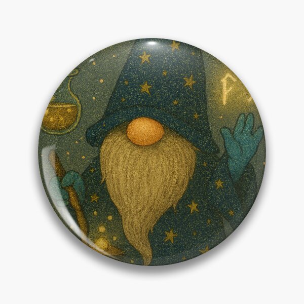 Item preview, Moonlit Spell Gnome designed and sold by NikkisTees.