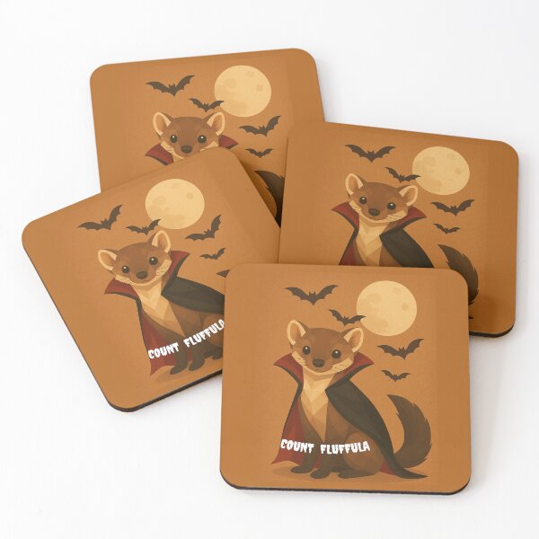 Item preview, Count Marten – Cute Vampire Pine Marten Halloween Art designed and sold by GeoWild Designs.