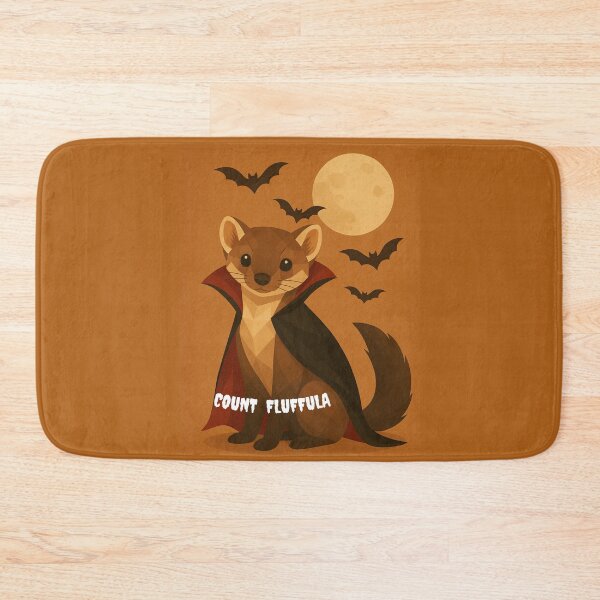 Item preview, Count Marten – Cute Vampire Pine Marten Halloween Art designed and sold by GeoWild Designs.