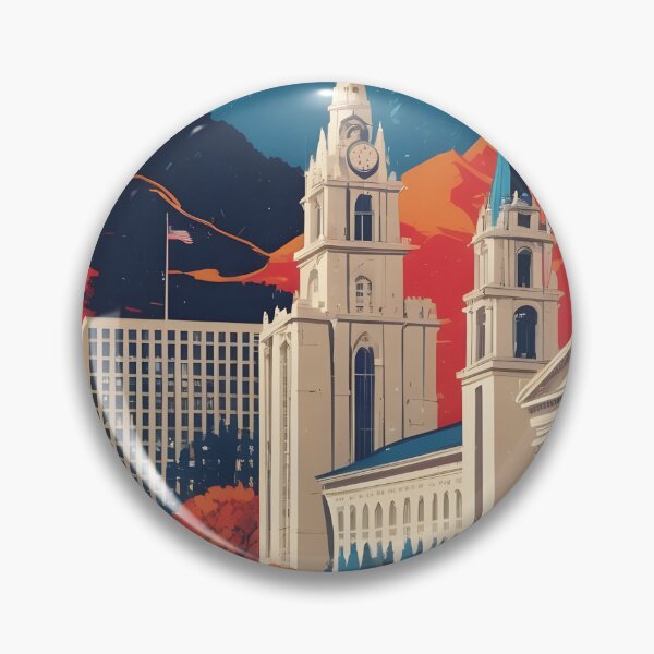 Item preview, Provo Utah 1950s USA Vintage Travel Tourism designed and sold by TravelersGems.
