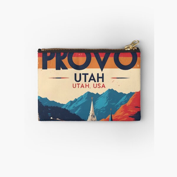 Item preview, Provo Utah 1950s USA Vintage Travel Tourism designed and sold by TravelersGems.
