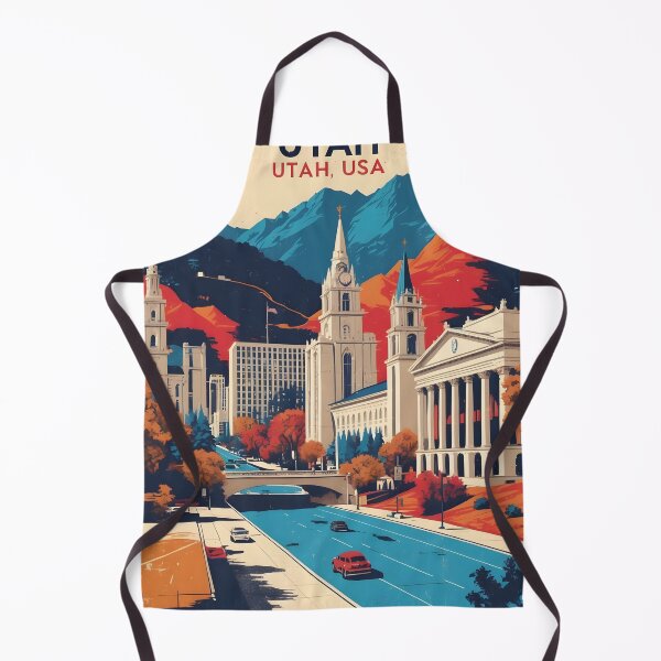 Item preview, Provo Utah 1950s USA Vintage Travel Tourism designed and sold by TravelersGems.