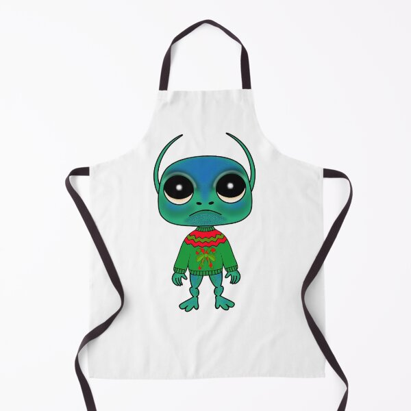 Item preview, Alien Ugly Christmas Sweater designed and sold by Sartoris Art.