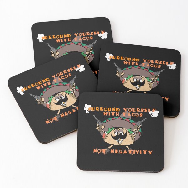 Item preview, Surround Yourself with Tacos not Negativity designed and sold by TeeCeeCo.