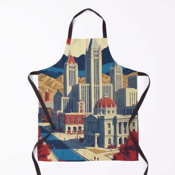 Item preview, Salt Lake Utah 1950s USA Vintage Travel Tourism designed and sold by TravelersGems.