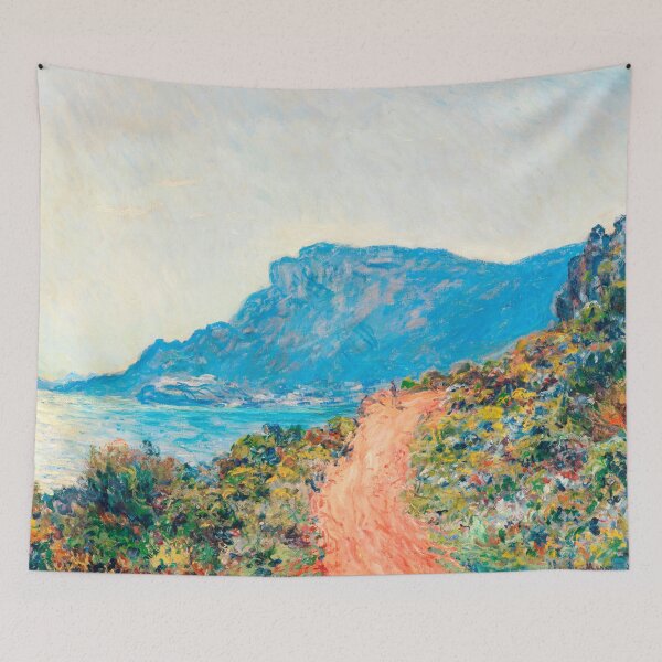 Item preview, The Corniche near Monaco (1884) | Monet designed and sold by Oliveirallan.
