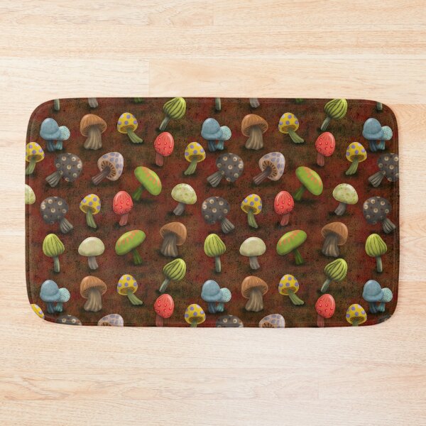 Item preview, Mushrooms on the Forest Floor designed and sold by CheriesArt.