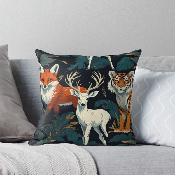 Item preview, Fox, Deer, Tiger designed and sold by DreamDarker.