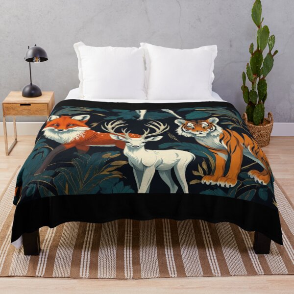 Item preview, Fox, Deer, Tiger designed and sold by DreamDarker.