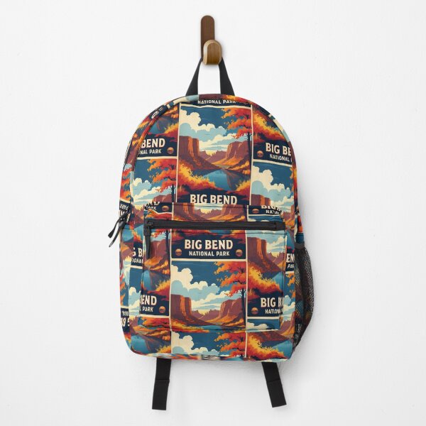 Item preview, Big Bend National Park Autumn USA Vintage Travel Tourism  designed and sold by TravelersGems.