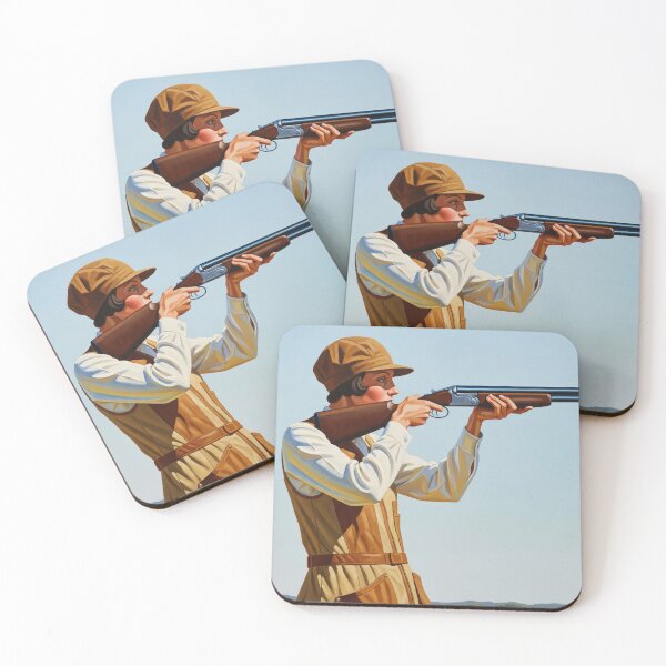 Item preview, LA TIREUSE D'ÉLITE (The Elite Sharpshooter) - Original Art Deco Artwork designed and sold by elektronen.
