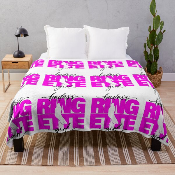 Item preview, Badass Ringette Girl – Pink Silhouette Design designed and sold by EmeraldeaArt.