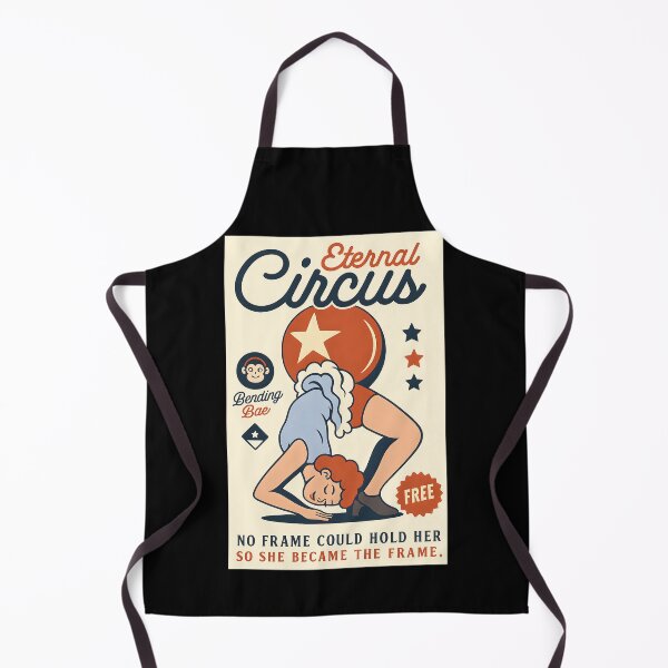 Item preview, Eternal Circus Vintage Acrobat Poster Retro Flexible Circus Artwork Graphic designed and sold by DrawHandArt.